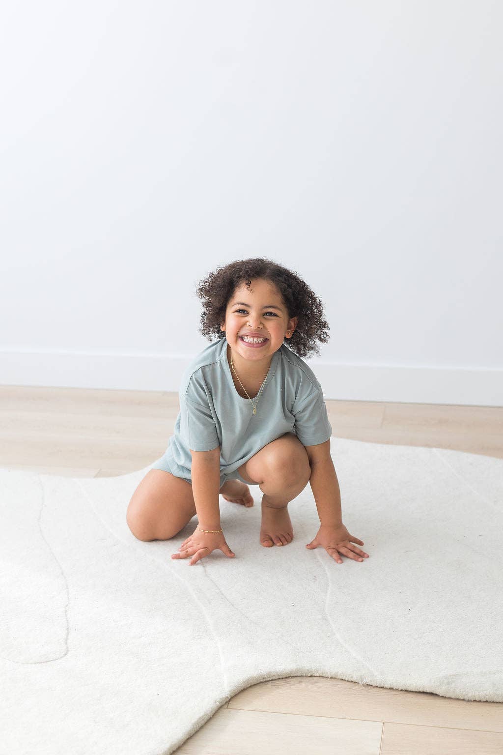 T-Shirt & Short Set | Mist