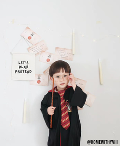 let’s play pretend canvas sign