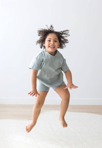 T-Shirt & Short Set | Mist
