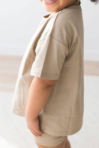T-Shirt & Short Set | Dune
