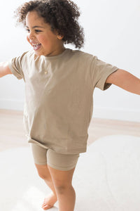 T-Shirt & Short Set | Dune