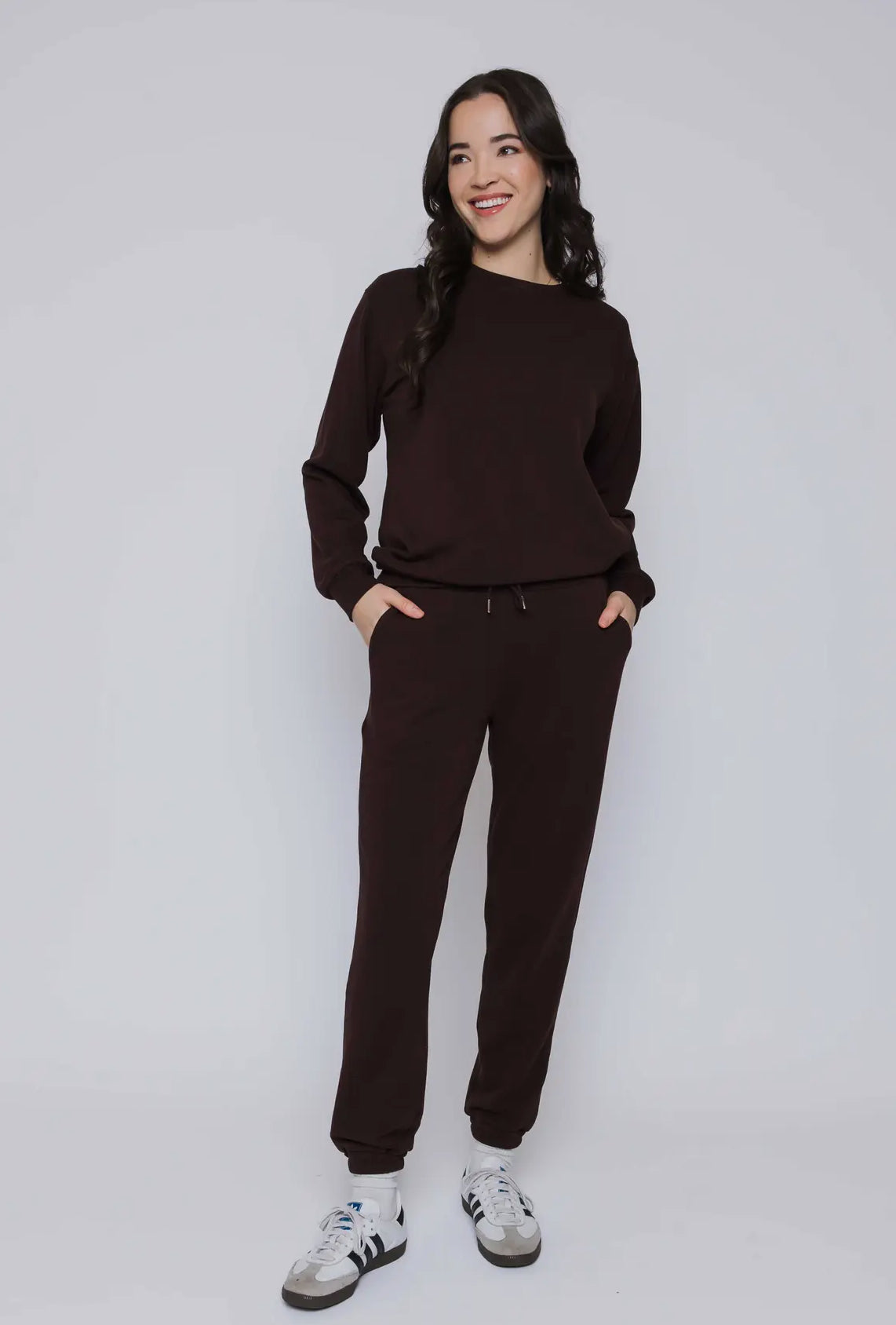 Jenna Luxe Fleece Crew