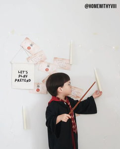 let’s play pretend canvas sign