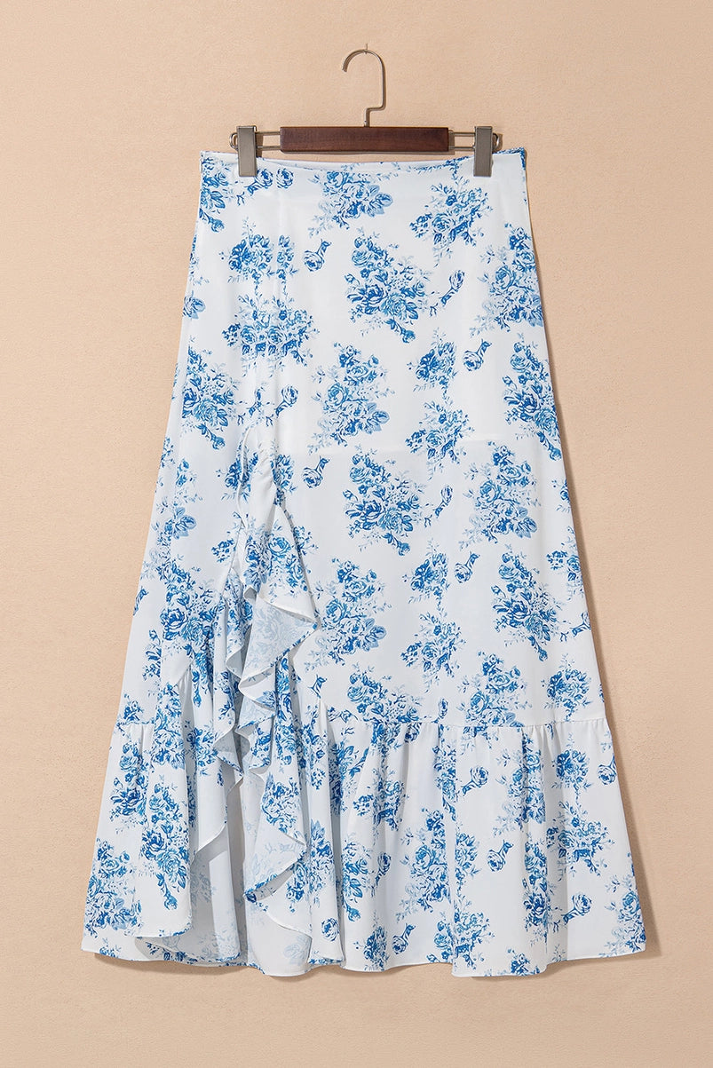 Bailey High Waisted Floral Maxi Skirt