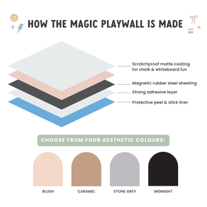 MINI magic playwall - magnetic art canvas
